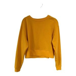 Ibex Wool Blended Sweater in Yellow Size XS